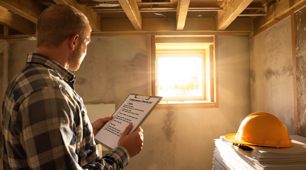 basement compliance checklist guide
