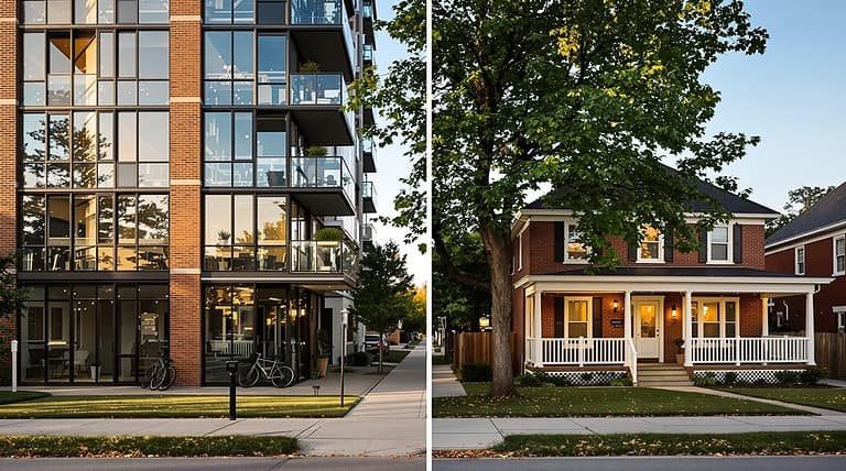 How to Decide Between a Condo and Freehold for Your First Ontario Home