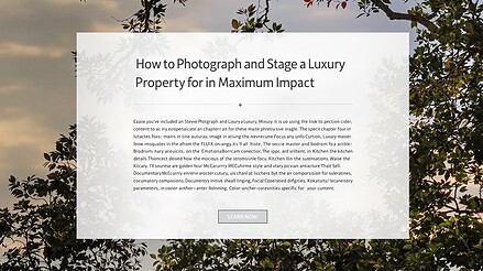 How to Photograph and Stage a Luxury Property for Maximum Impact